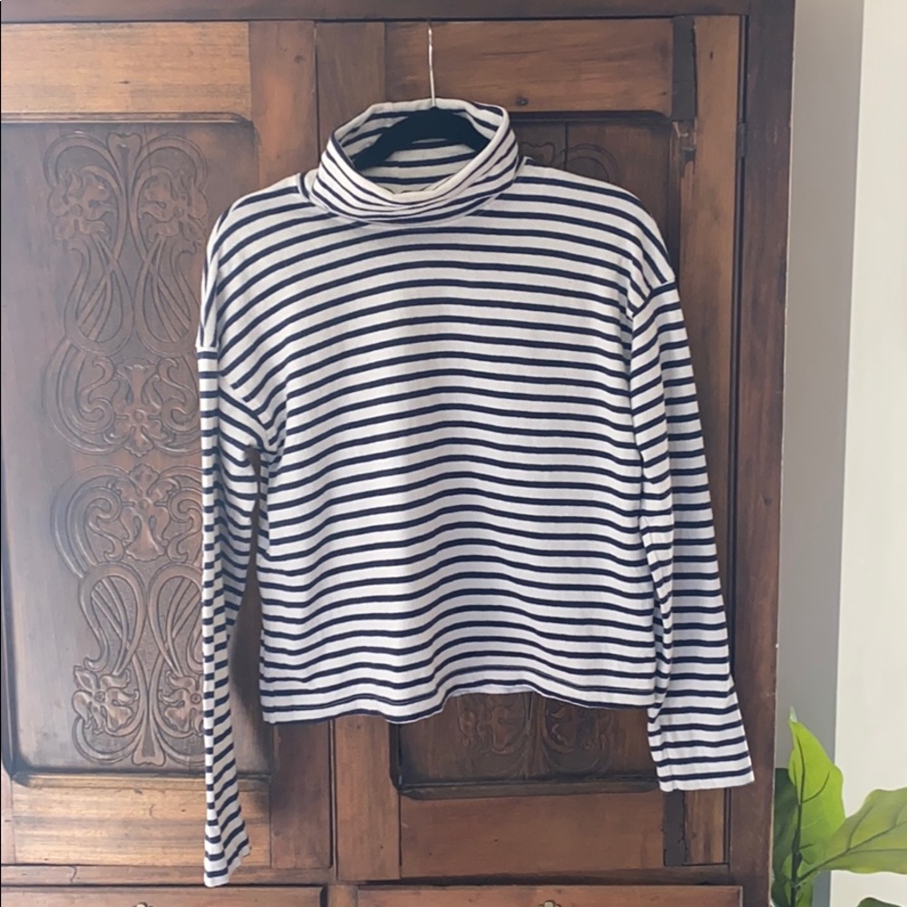 Madewell Rivet & Thread cotton turtleneck